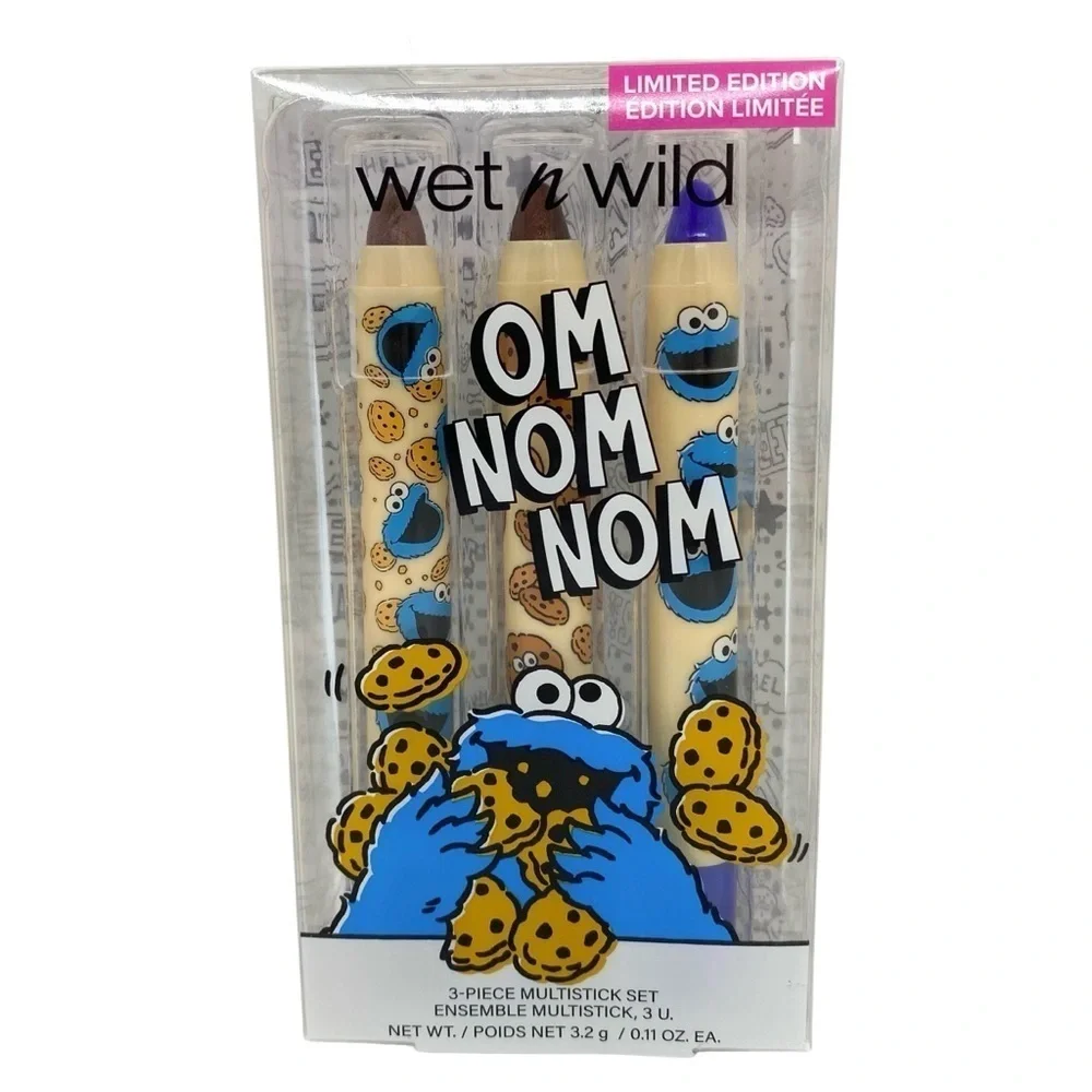 Wet n Wild Sesame Street Cookie Monster Limited Edition Makeup Sticks